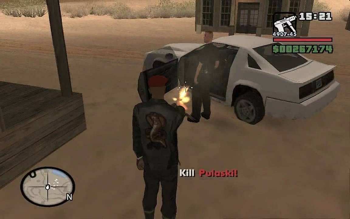 Easier mission with GTA 5-style controls (Image via YouTube/ sodacan187)